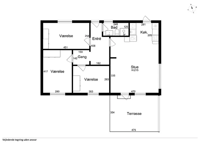 度假居 Lovely Close To And Forest *